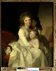 Sophie Muller et ses deux filles