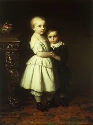 Amour fraternel, 1858