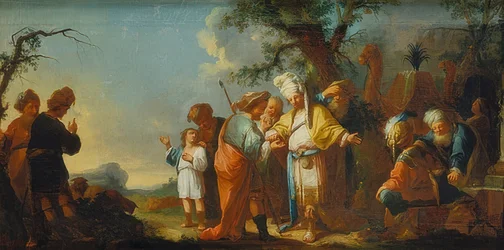 Joseph vendu aux Madianites. Vers 1759/63