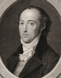Portrait du compositeur Johann Anton André 1775-1842, 1800.