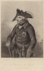 Le roi Frédéric II de Prusse