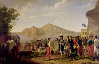 Joachim Murat (1767-1815) Maréchal de France et Roi de Naples ordonnant la capture de Capri en 1808