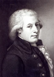 Portrait de Wolfgang Amadeus Mozart (1756-91) compositeur autrichien, gravé par Lazarus Gottlieb Sichling (1812-63)