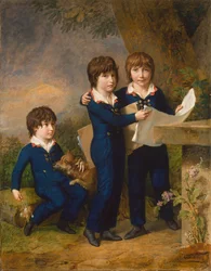 Les enfants de Martin Anton Heckscher : Johann Gustav Wilhelm Moritz 1797-1865, 1805