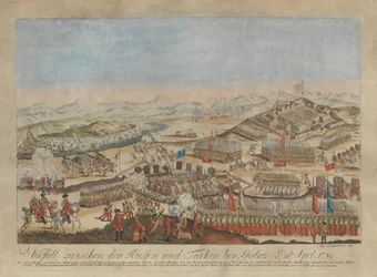 Incident entre les armées russes et ottomanes à Galati le 20 avril 1789, 1789
