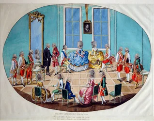 La célébration du Nouvel An à Vienne en 1782