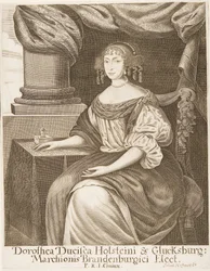 Johann Hoffmann - Dorothée de Holstein-Glücksburg, margravine de Brandebourg