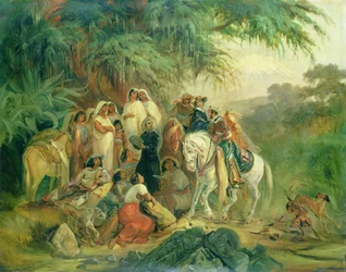 Scène folklorique à Pico de Orizaba, Mexique