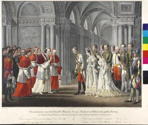 Réception chez le Pape 1819