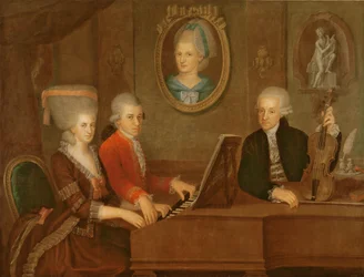 La famille Mozart, 1780-81