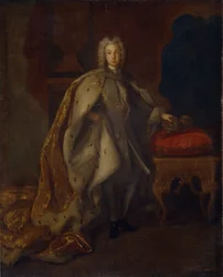 Portrait du tsar Pierre II de Russie, 1715-1730, 1728