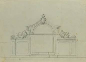 Fontaine dans le jardin des pêchers du Belvédère supérieur