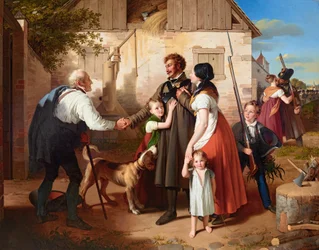 Le retour du soldat de la milice