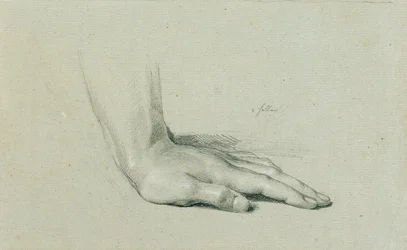 Étude de main pour "Arindal et Daura"