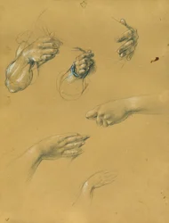 Études de mains