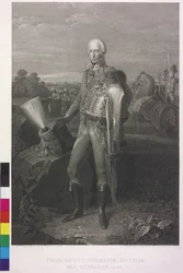 François II, Empereur romain germanique (gravure)