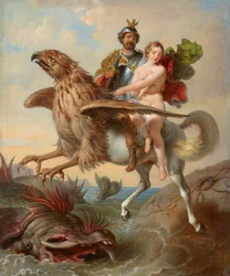 Rüdiger et Angelica (Étude pour "Rüdiger et Angelica")