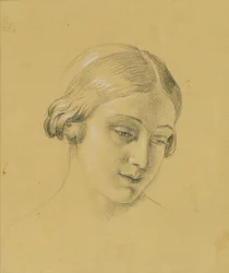 Étude de portrait féminin