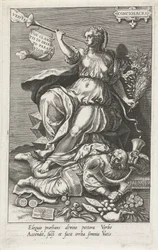 La Conscience (Conciosacra) triomphe des Faux prophètes (Pseudo prophetae) Les vertus triomphent des vices