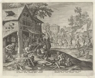 Jubal et sa famille fabriquent des instruments de musique
Geschiedenis van de familie van Kaïn / Over goede en slechte werkzaamheden (titre de la série)
Boni et mali scientia (titre de la série)