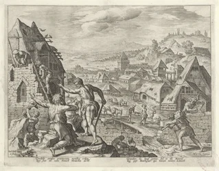 Caïn construit la ville d