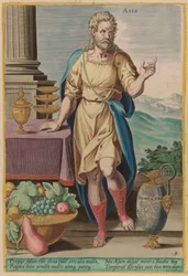 Aser, vers 1585