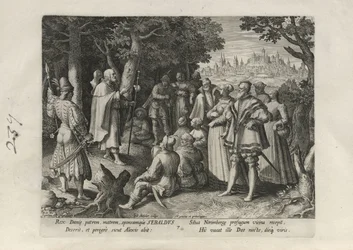 Sebaldus, planche 7 sur 25 de la série Trophaeum Vitae Solitariae (ermites masculins)