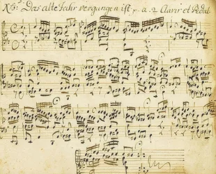 Prélude de choral pour orgue. Du petit livre d