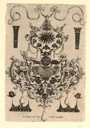 Design de pendentif avec la Tentation, Planche 1, d