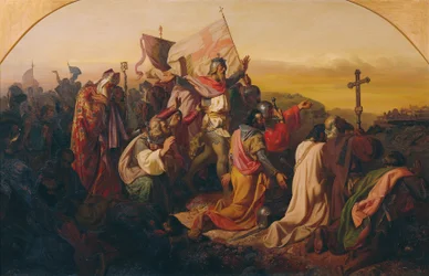 Godefroy de Bouillon et les croisés