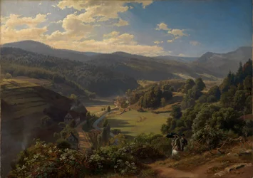 La vallée de Geroldsau près de Baden-Baden