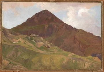 Paysage de haute montagne dénudé