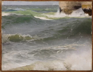 Étude de la mer près d