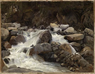 Ruisseau de montagne suisse