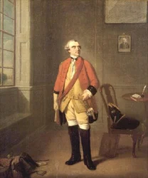 Cornet North Ludlow Bernard, 2e mari de Mary Fitzwilliam, comtesse de Pembroke (d.1769)