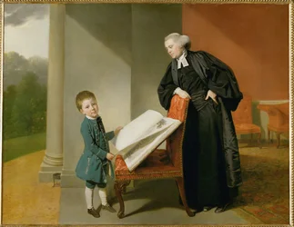 Le révérend Randall Burroughs et son fils Ellis ...