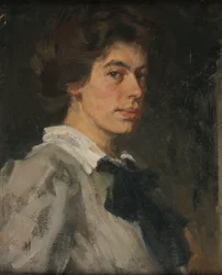 Portrait de jeunesse - Autoportrait