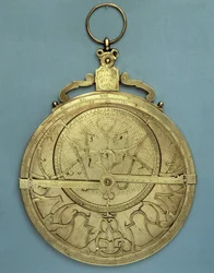 Instrument astronomique : un astrolabe par Johannes Stoeffler