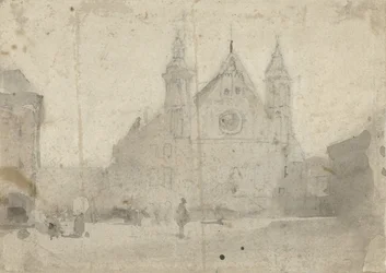 Vue de la Ridderzaal au Binnenhof