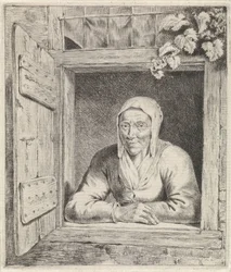 Femme à la fenêtre