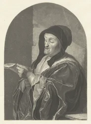 Vieille femme chantant