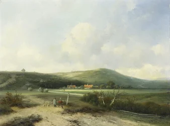 Vue sur les dunes