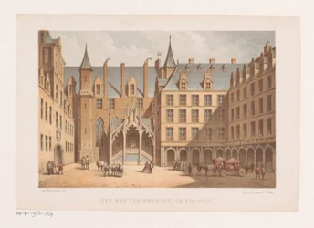 Cour du Palais sur le Koudenberg