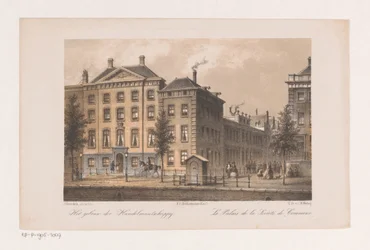 Siège de la Compagnie de Commerce à Amsterdam (Het gebouw der Handelmaatschappij)