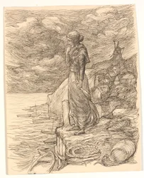 Illustration pour Alfred Tennyson "Enoch Arden"