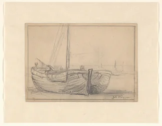 Bateau de pêche sur la plage
