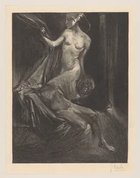 Judith avec la tête et le corps d
