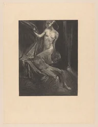 Judith avec la tête et le corps d