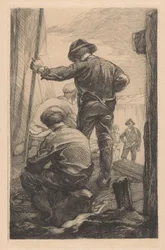 Cinq garçons de la polder