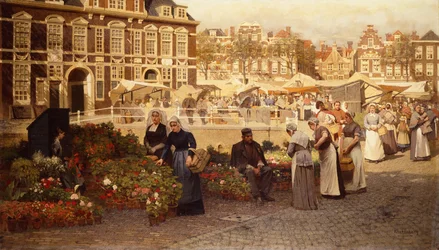 Marché aux fleurs de La Haye